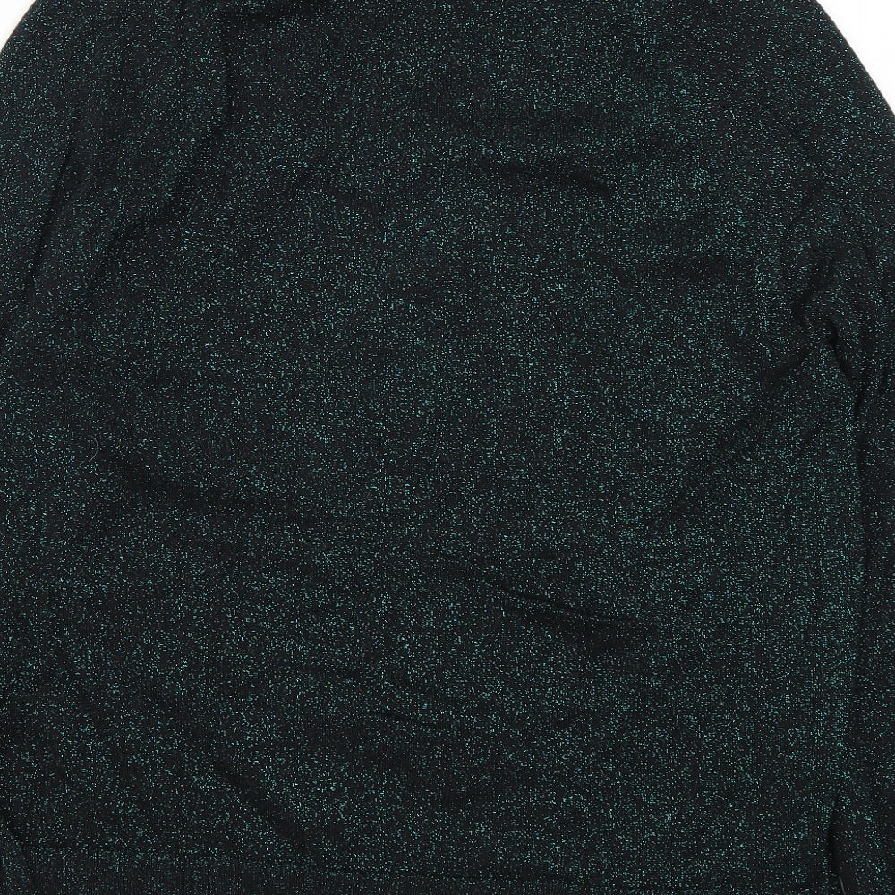 F&F Womens Green   Pullover Jumper Size 14