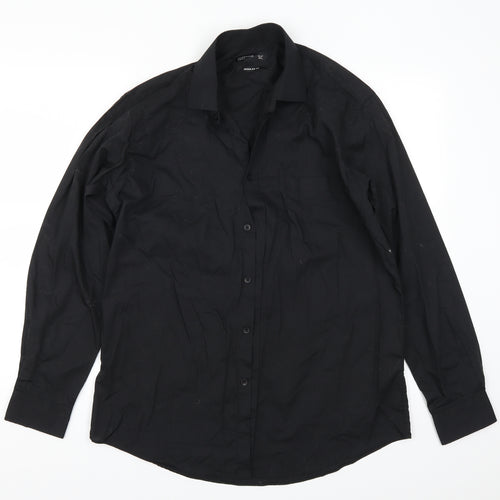 Cedarwood State Mens Black    Dress Shirt Size 15.5