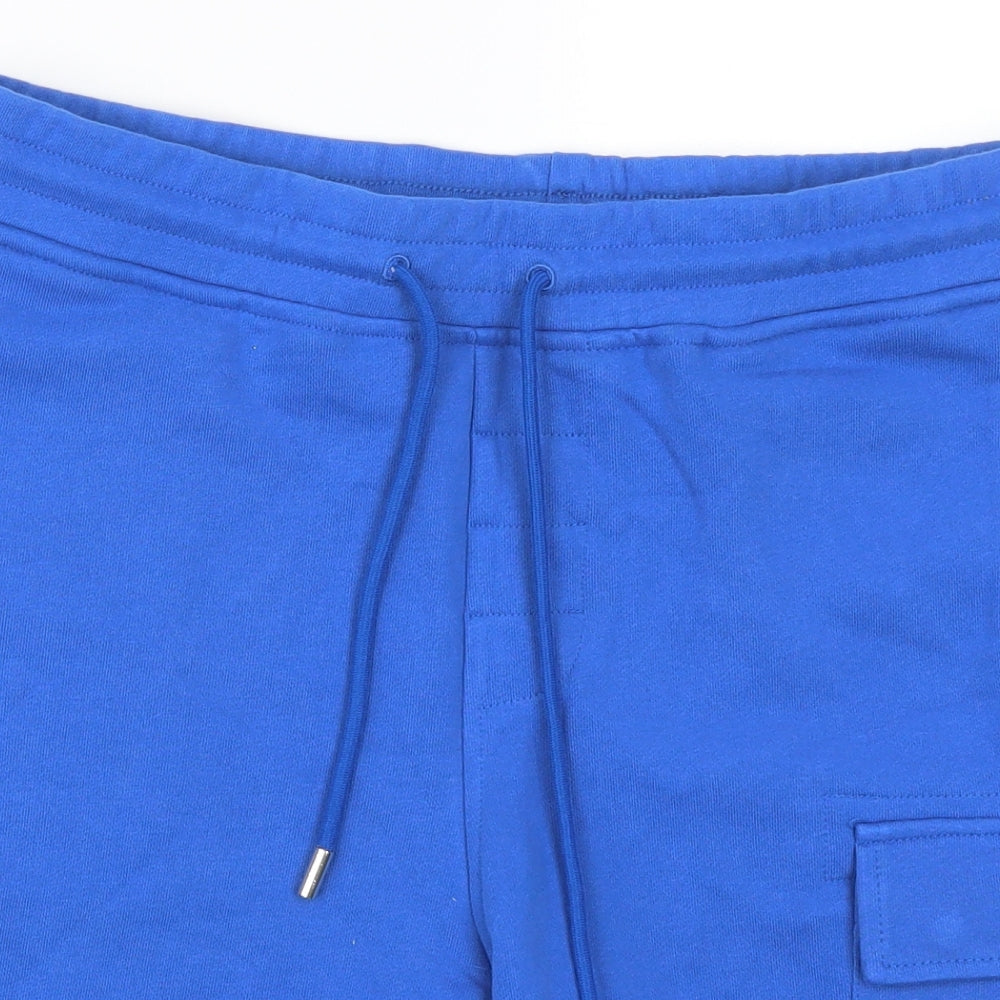CP Company Mens Blue   Sweat Shorts Size M