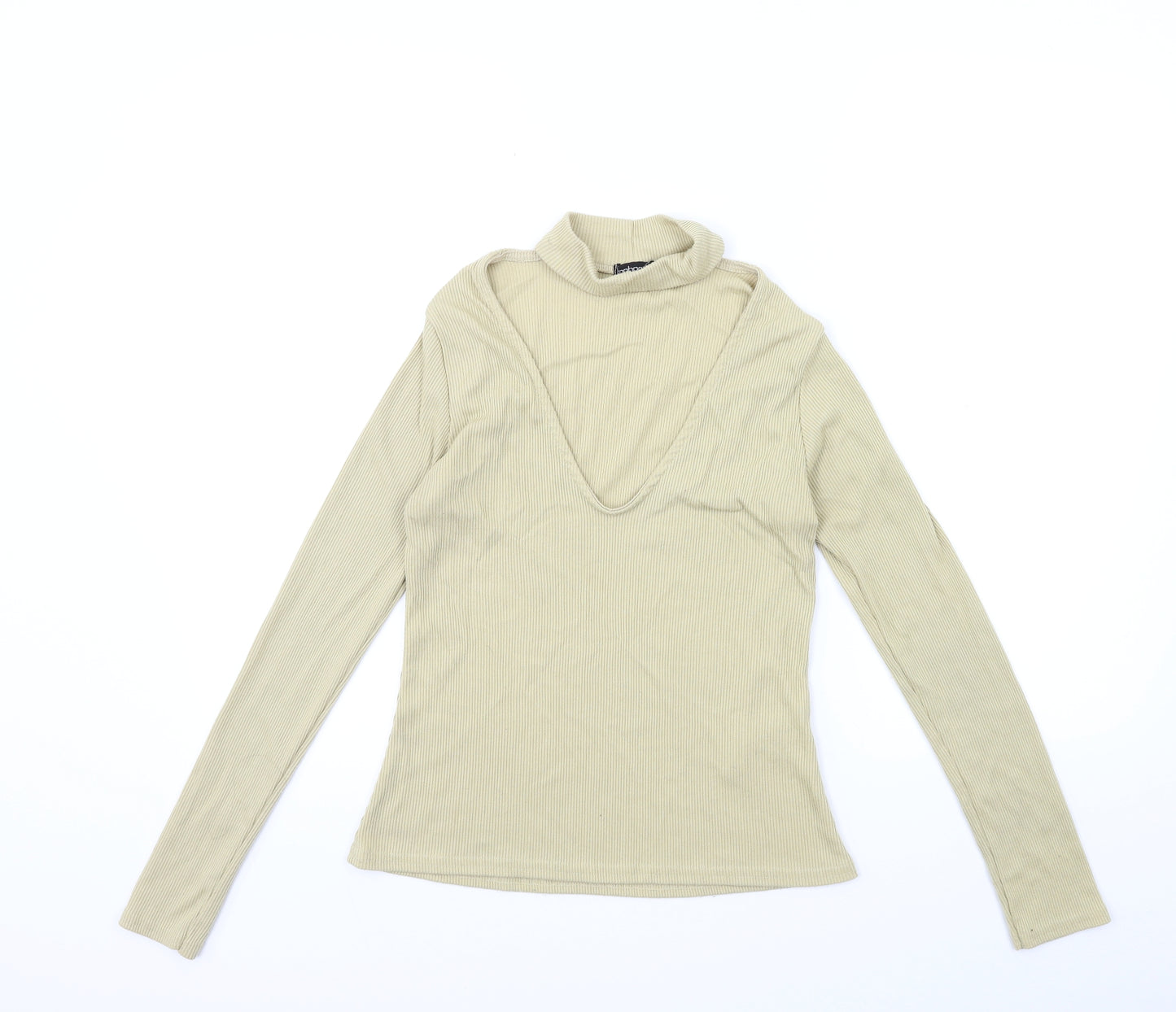 Boohoo Womens Green   Pullover Jumper Size 8