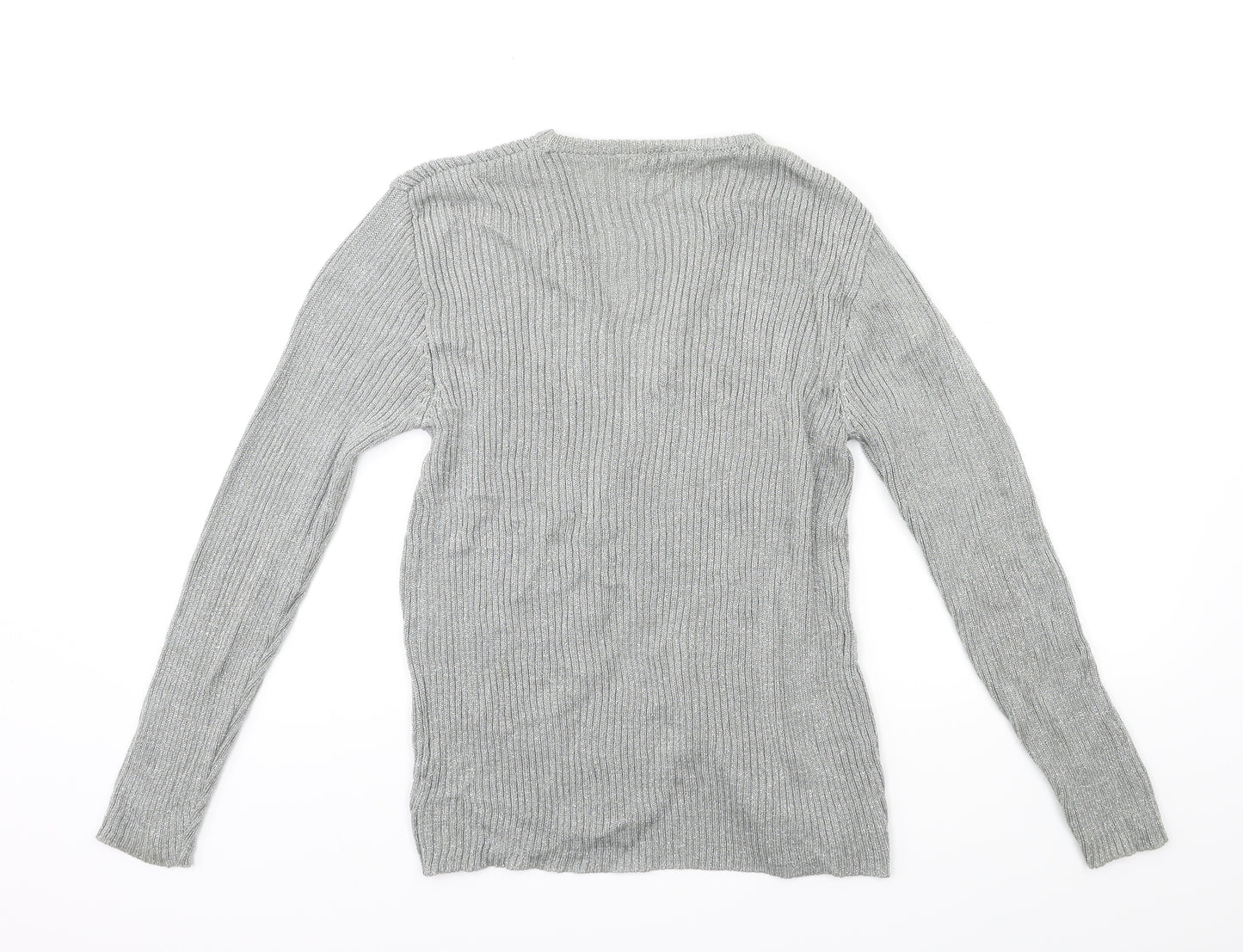 Ozone Womens Green  Knit Cardigan Jumper Size L