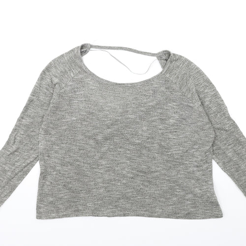 Atmophere Womens Grey   Pullover Jumper Size 14  - Scoop Back