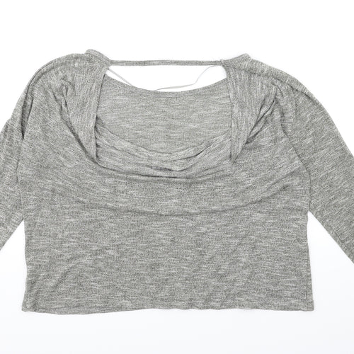 Atmophere Womens Grey   Pullover Jumper Size 14  - Scoop Back