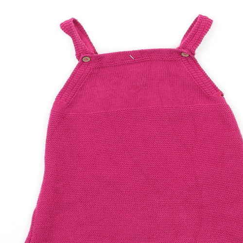 NEXT Baby Pink  Knit Jumper Dress  Size 6-9 Months