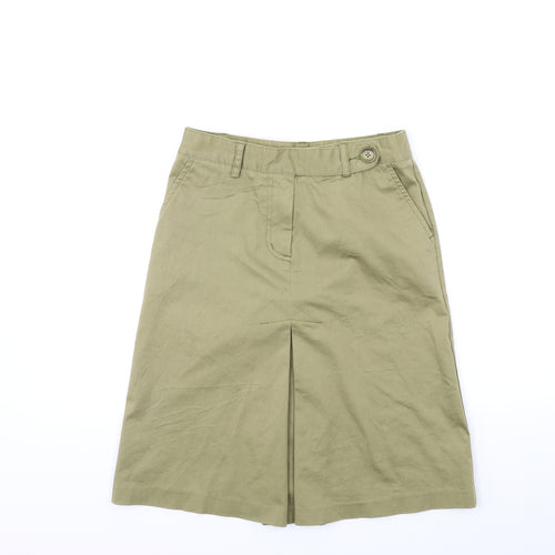 Vanezza regazza Womens Green   A-Line Skirt Size 26 in