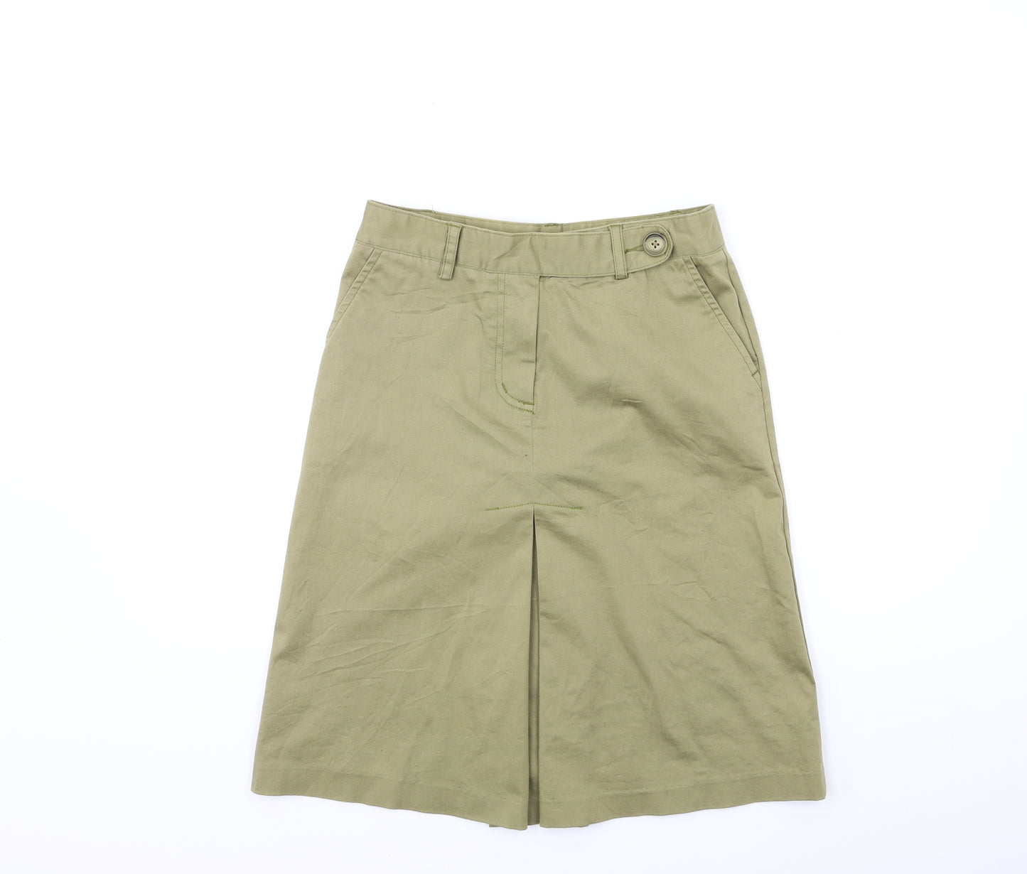 Vanezza regazza Womens Green   A-Line Skirt Size 26 in