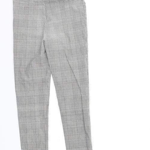 New Look Girls Black Check  Snow Pants Trousers Size 11 Years