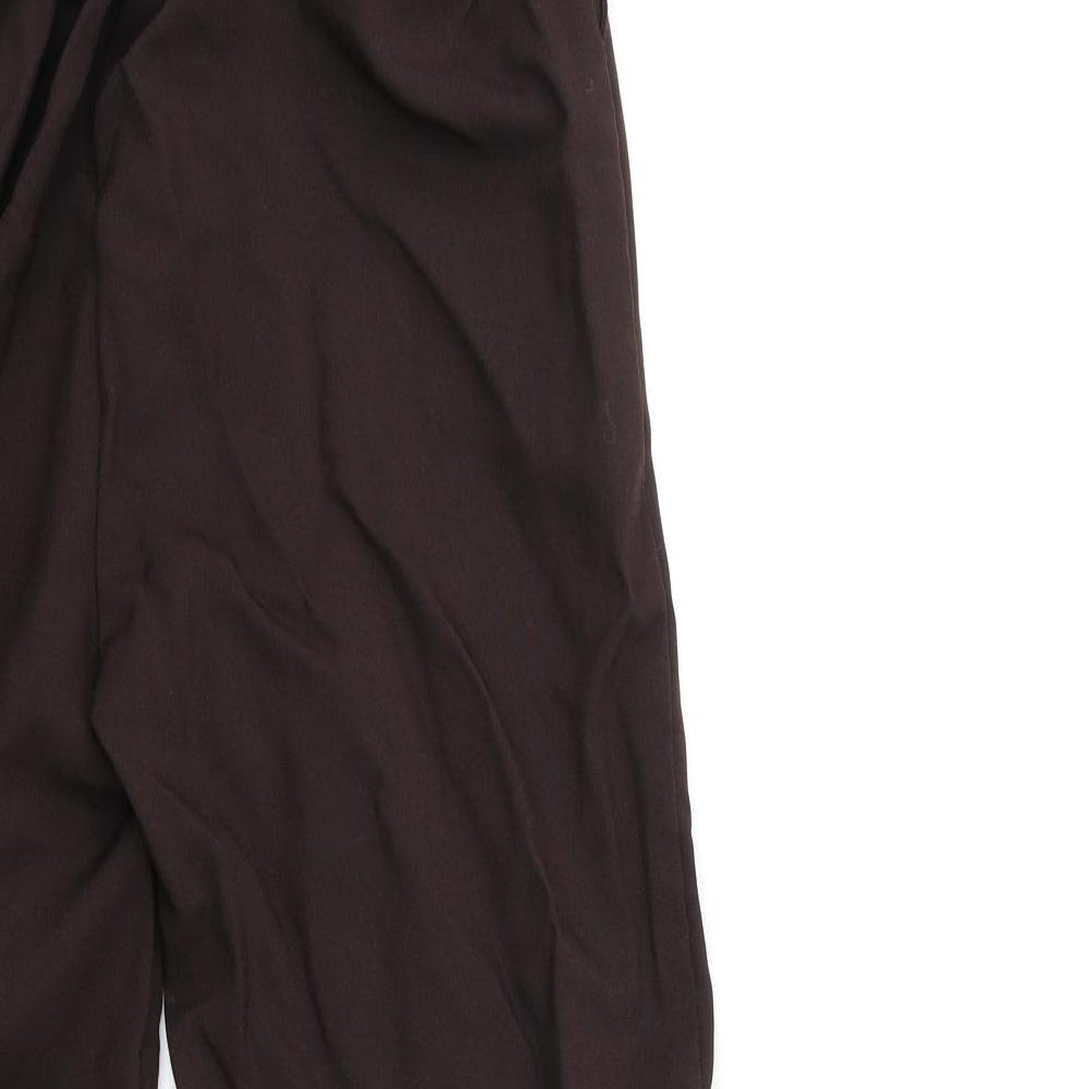 Preworn Womens Brown   Trousers  Size 10 L25 in