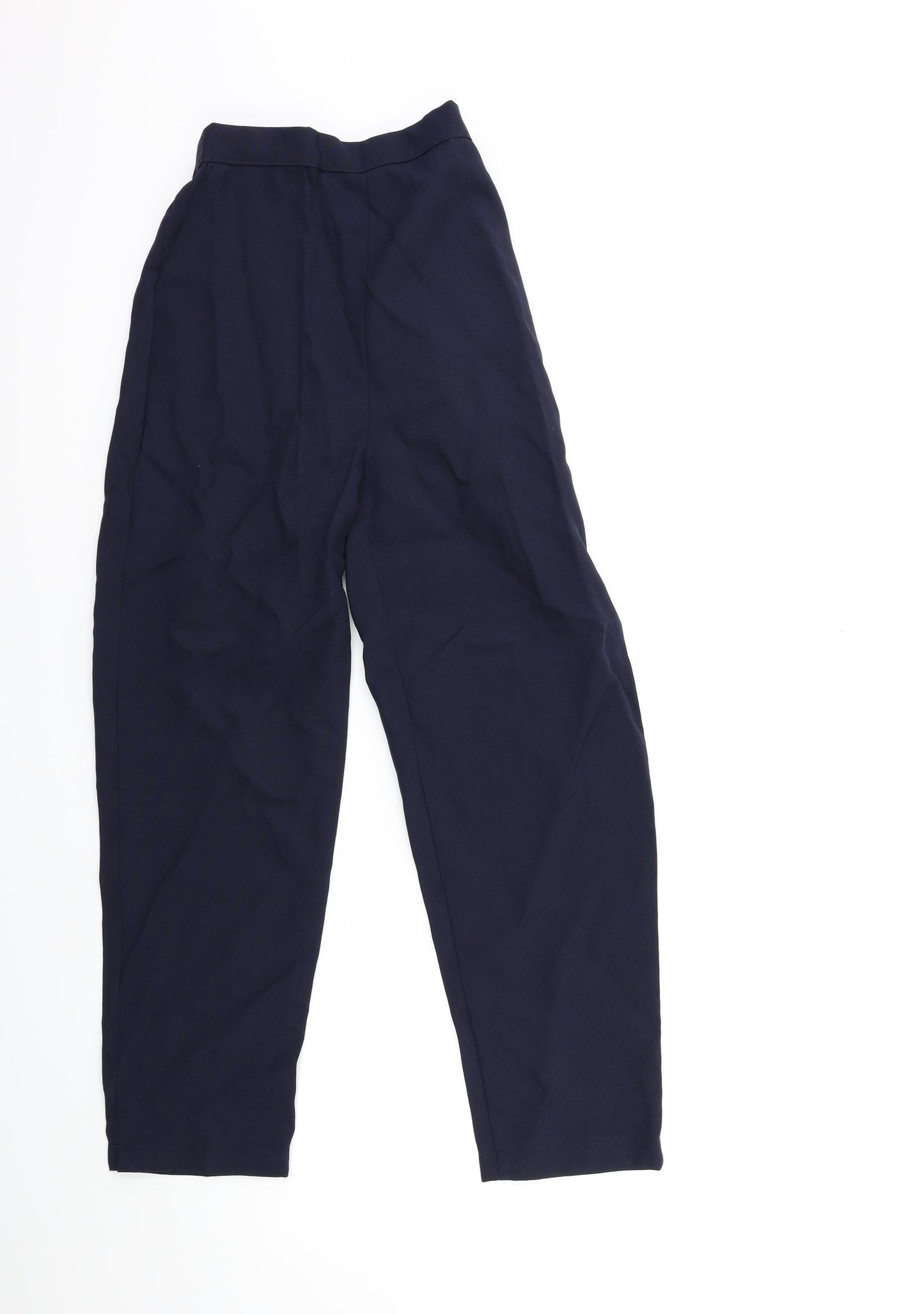 Preworn Womens Black   Trousers  Size 23 in L25 in