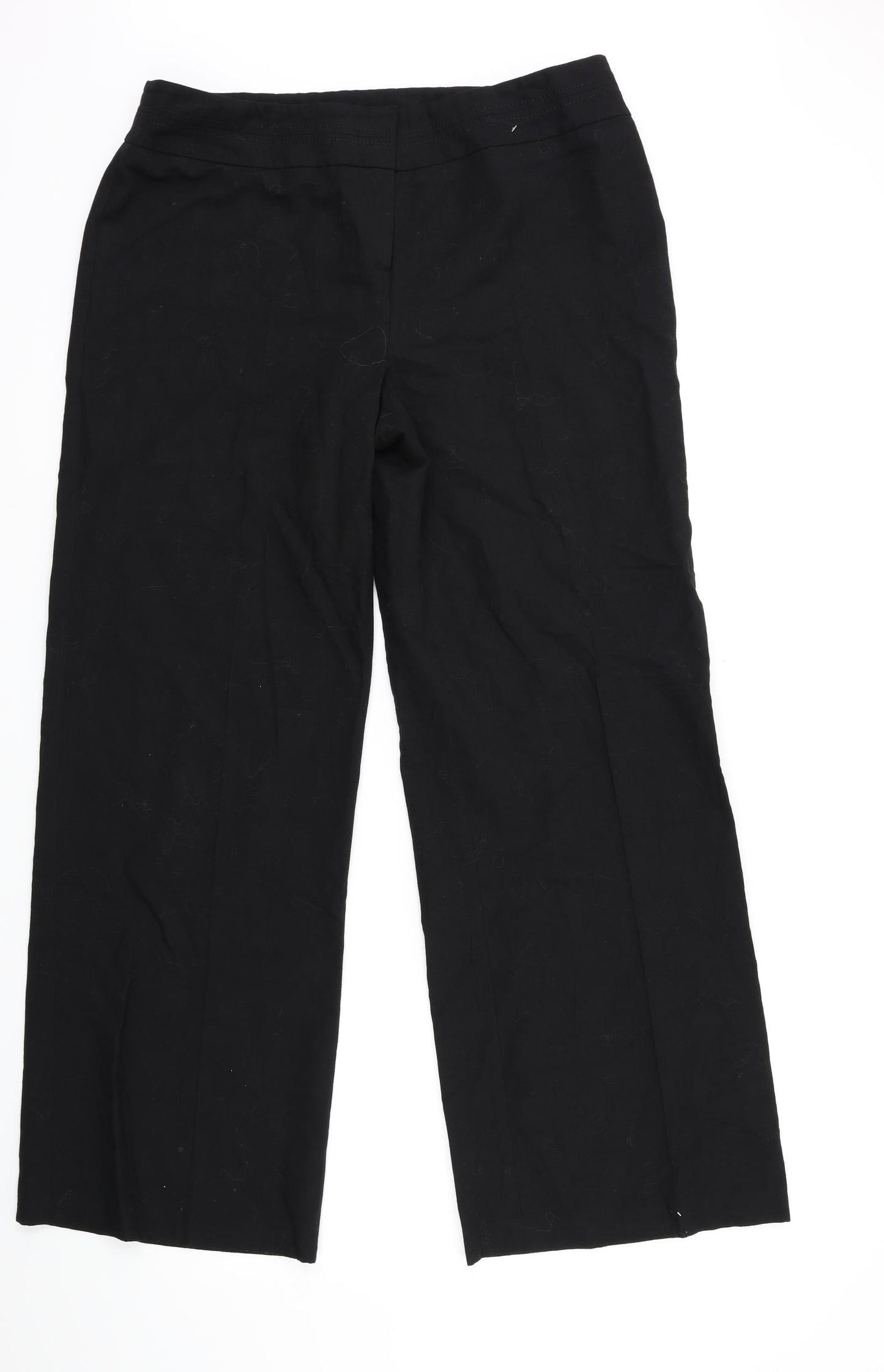 Wallis Womens Black   Trousers  Size 16 L30 in