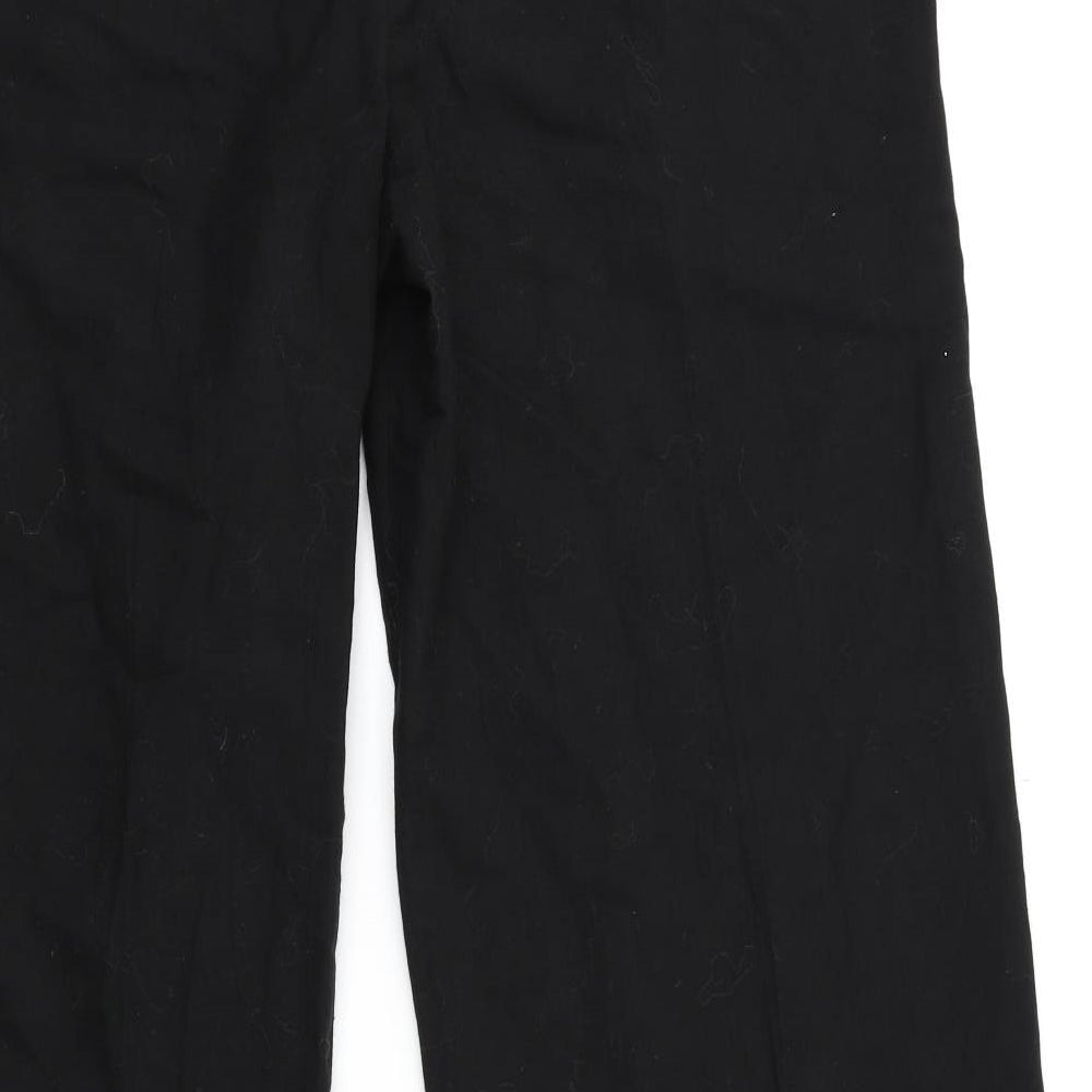 Wallis Womens Black   Trousers  Size 16 L30 in