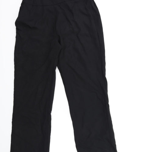 Preworn Womens Black   Trousers  Size 10 L26 in