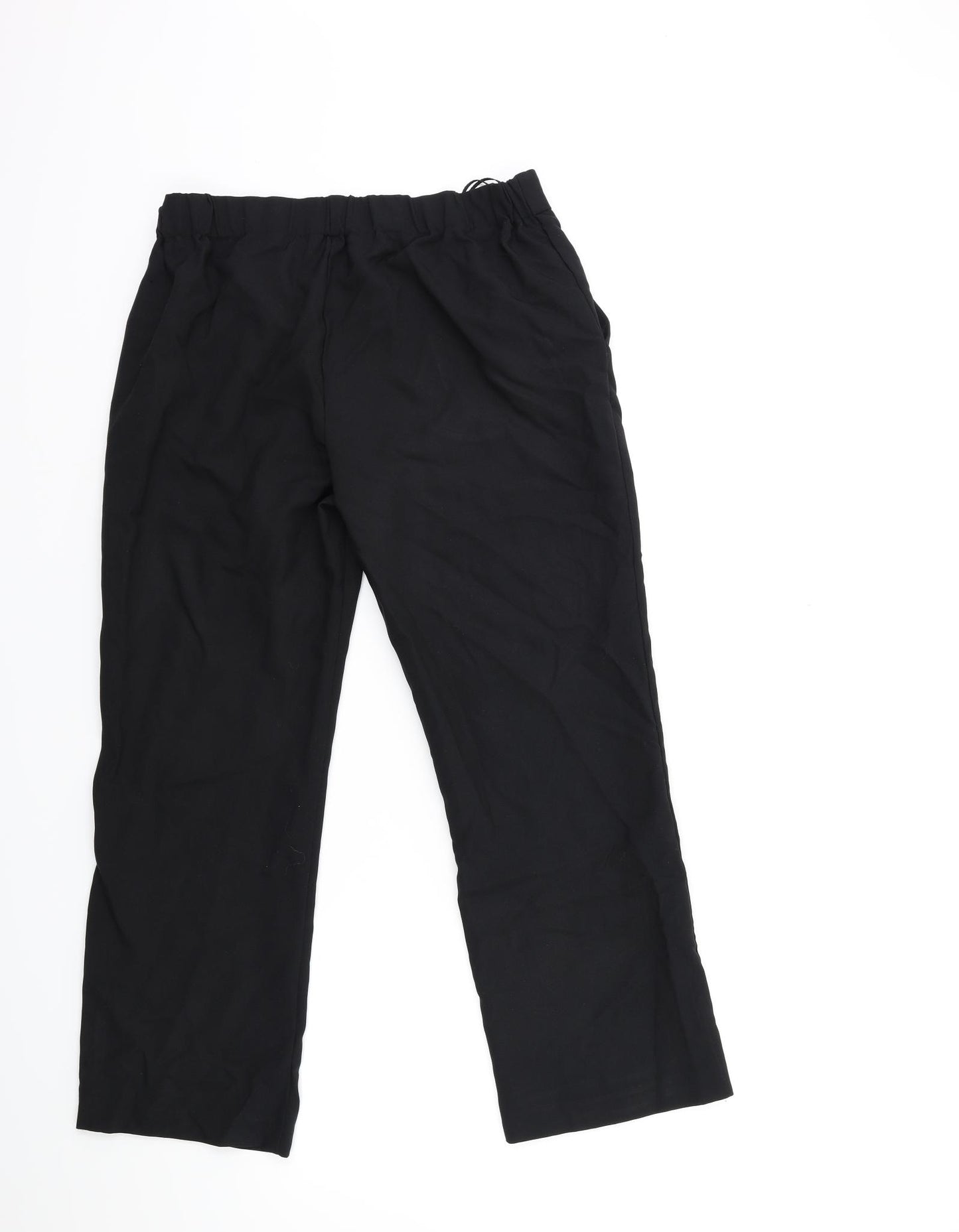 Preworn Womens Black   Trousers  Size 10 L26 in