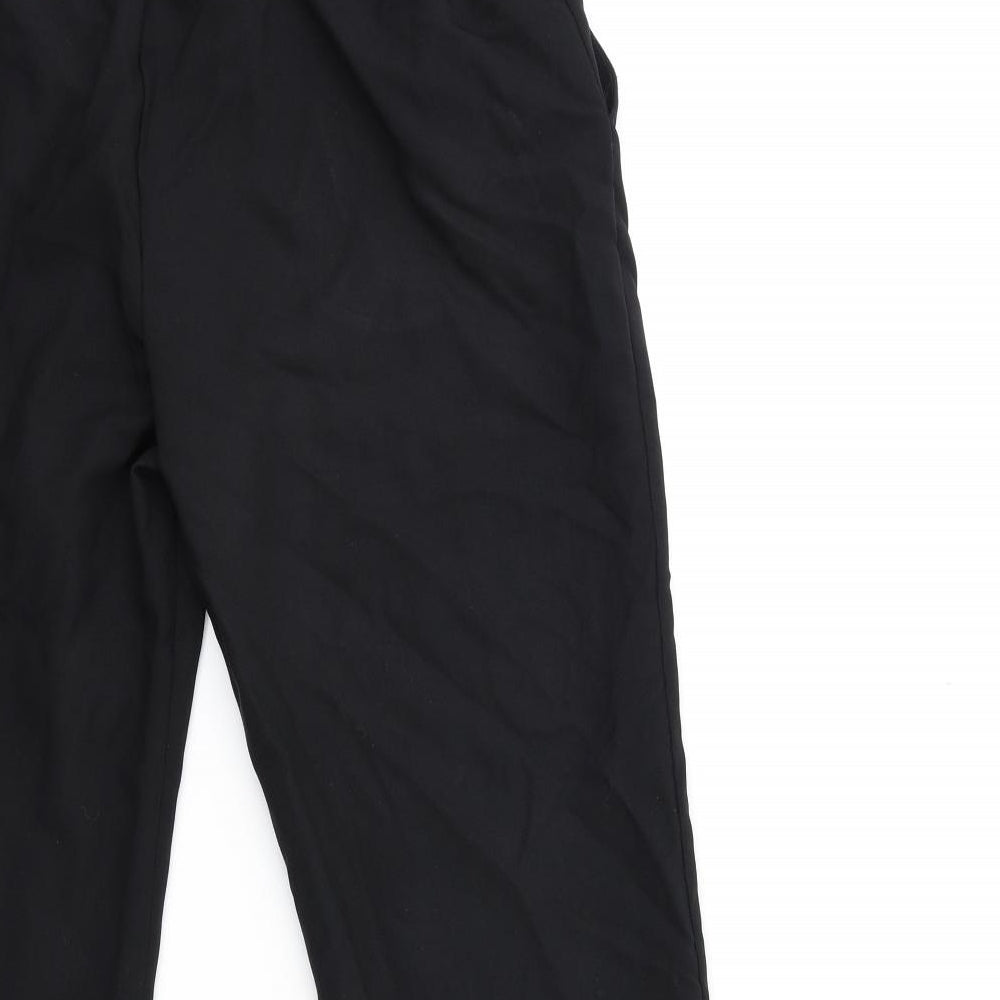 Preworn Womens Black   Trousers  Size 10 L26 in