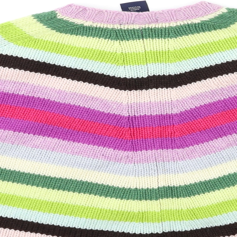 Gap Girls Pink  Knit Jacket Poncho Size 4-5 Years