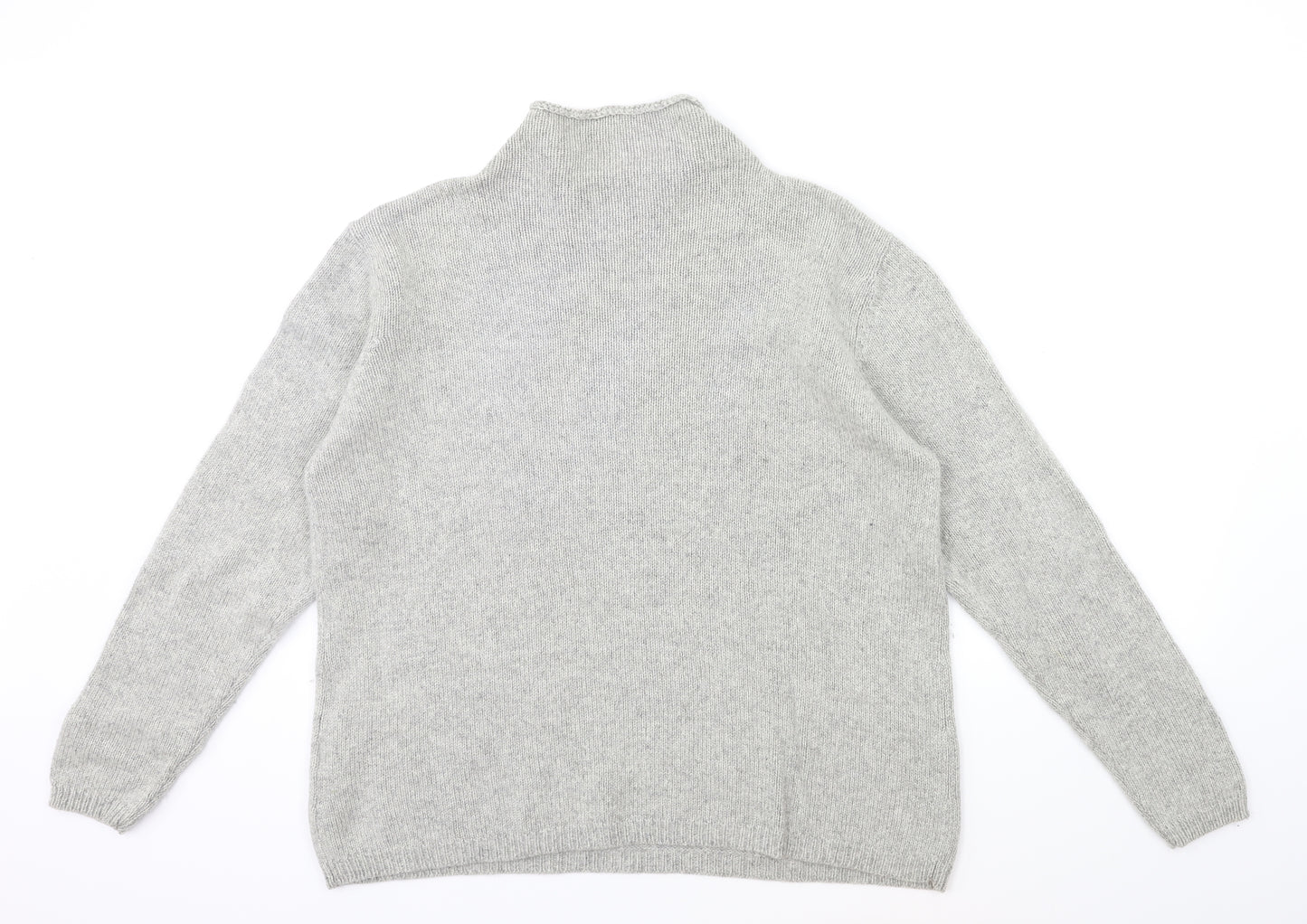NEXT Womens Grey  Knit Pullover Jumper Size XL