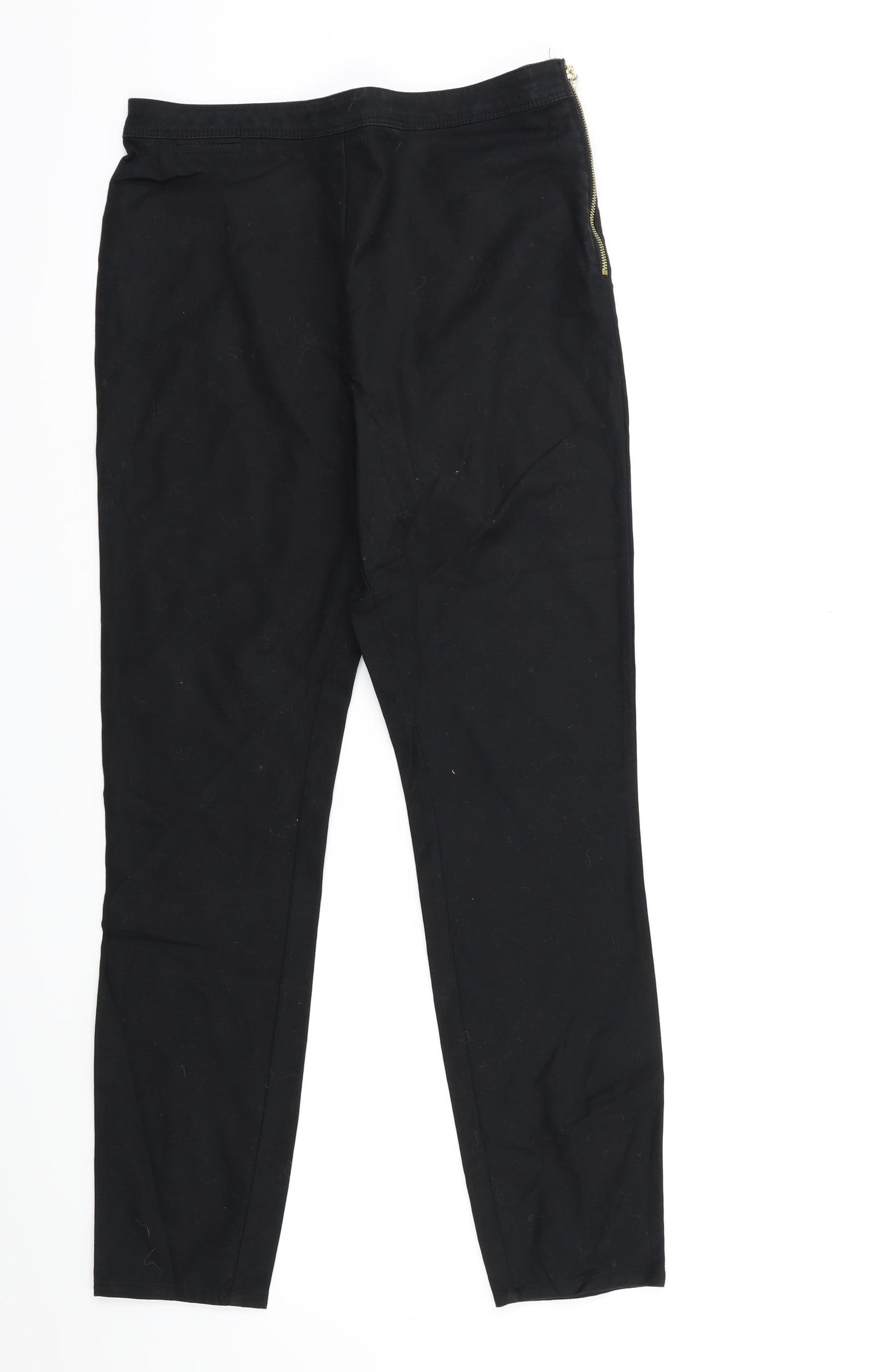 River Island Womens Black   Snow Pants Trousers Size 12 L28 in