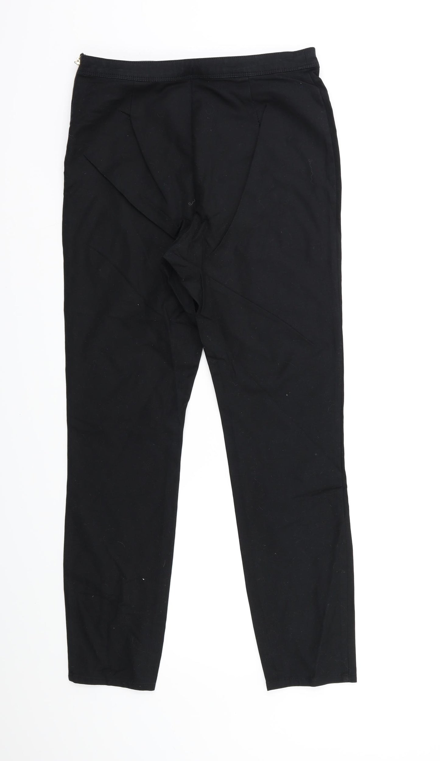 River Island Womens Black   Snow Pants Trousers Size 12 L28 in