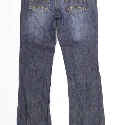 Flashlights Womens Blue  Denim Flared Jeans Size 8 L29 in