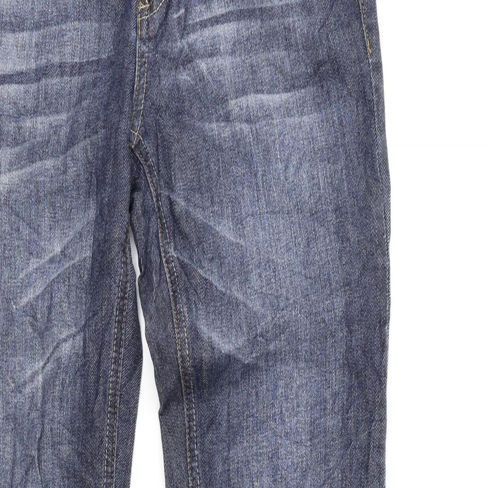 Flashlights Womens Blue  Denim Flared Jeans Size 8 L29 in
