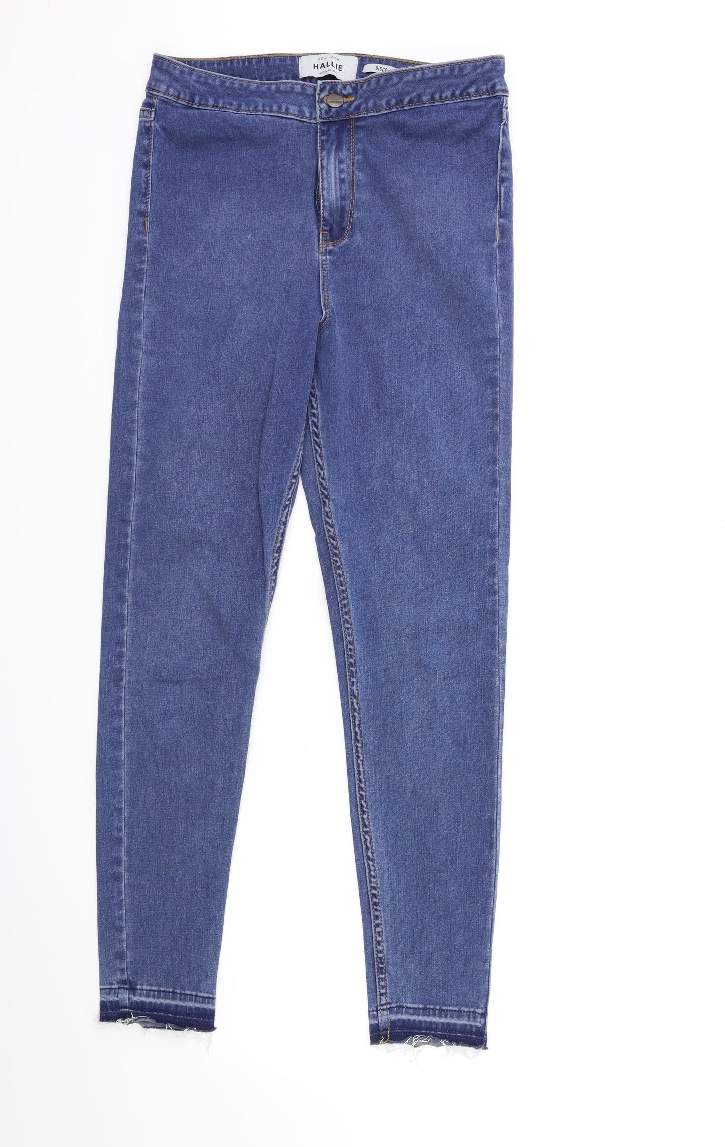 New Look Womens Blue  Denim Skinny Jeans Size 12 L29 in