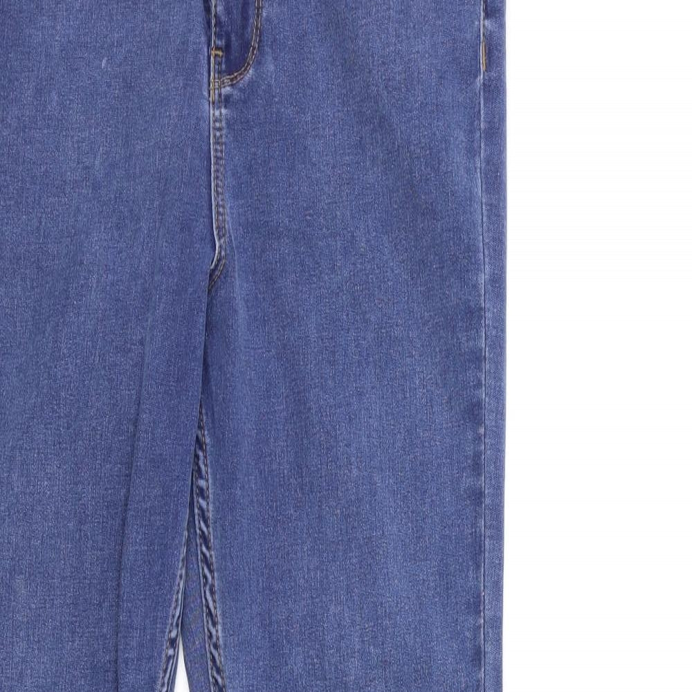 New Look Womens Blue  Denim Skinny Jeans Size 12 L29 in