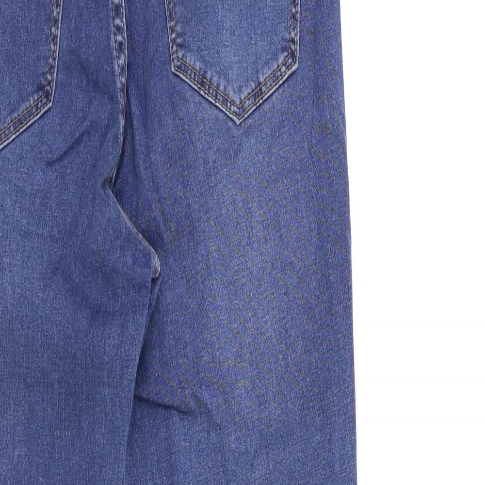 New Look Womens Blue  Denim Skinny Jeans Size 12 L29 in