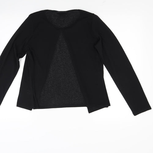 New Look Womens Black   Wrap Blouse Size 14