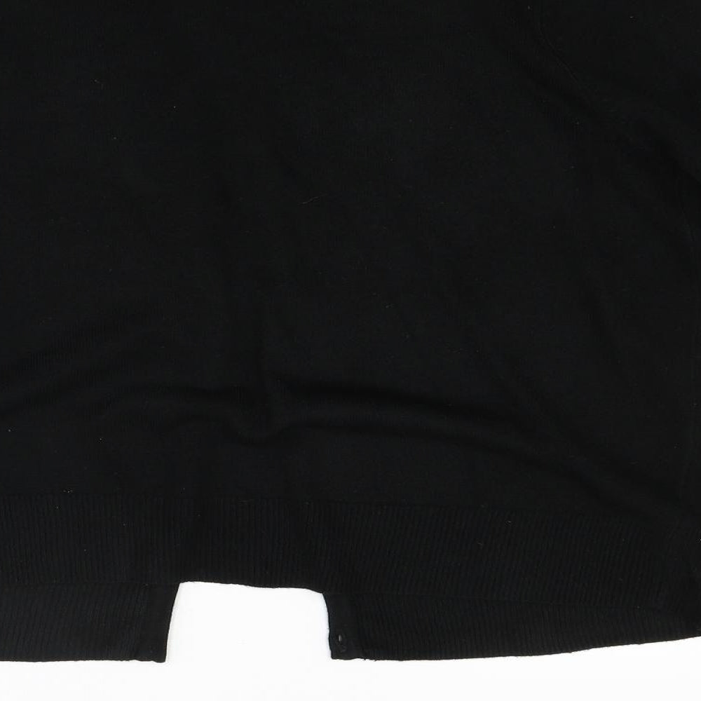 George Womens Black  Knit Cardigan Jumper Size 18