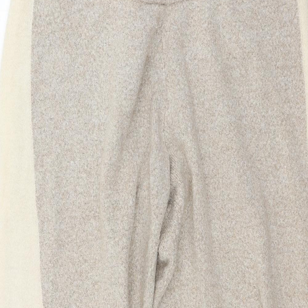 ASOS Womens Brown  Knit Jogger Trousers Size 14 L24 in