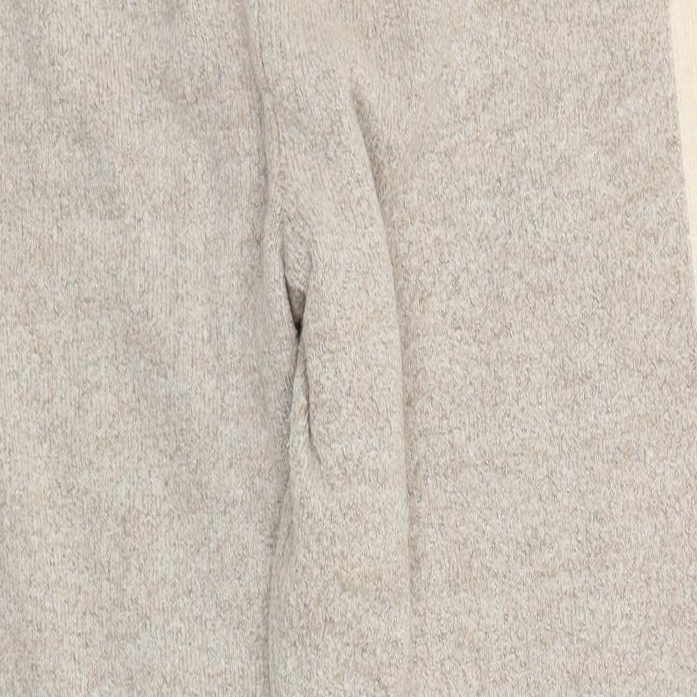 ASOS Womens Brown  Knit Jogger Trousers Size 14 L24 in