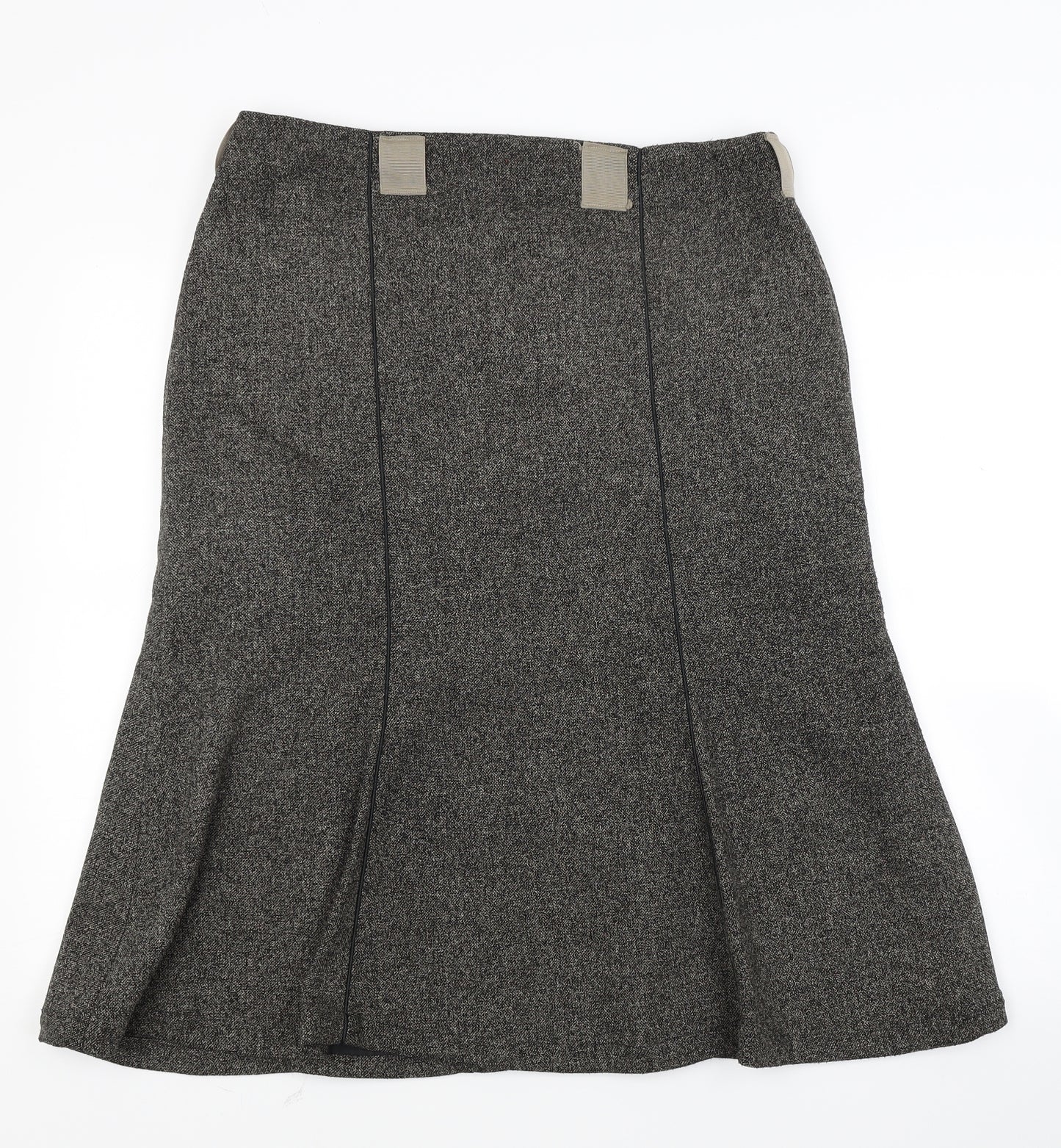 Preworn Womens Brown   A-Line Skirt Size 32 in