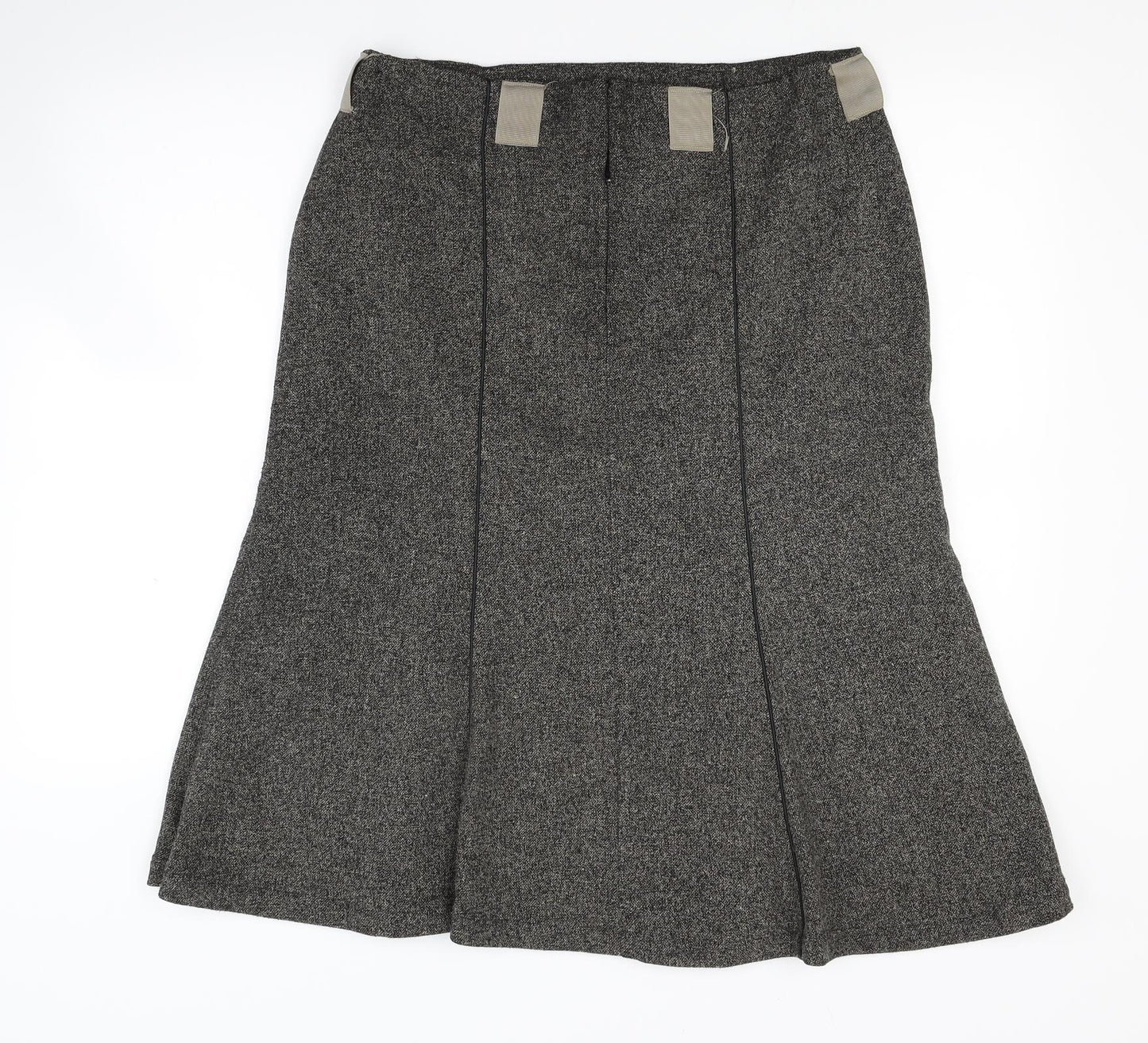 Preworn Womens Brown   A-Line Skirt Size 32 in