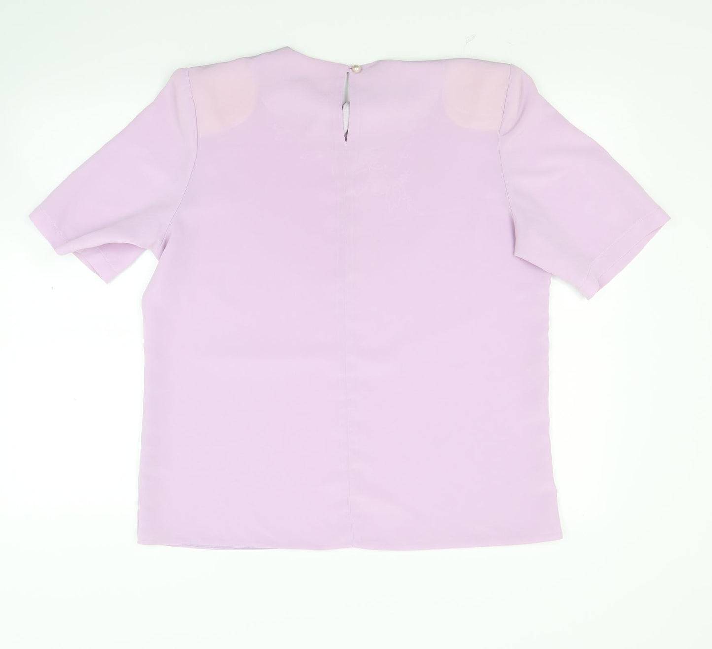 Preworn Womens Purple   Basic Blouse Size 14
