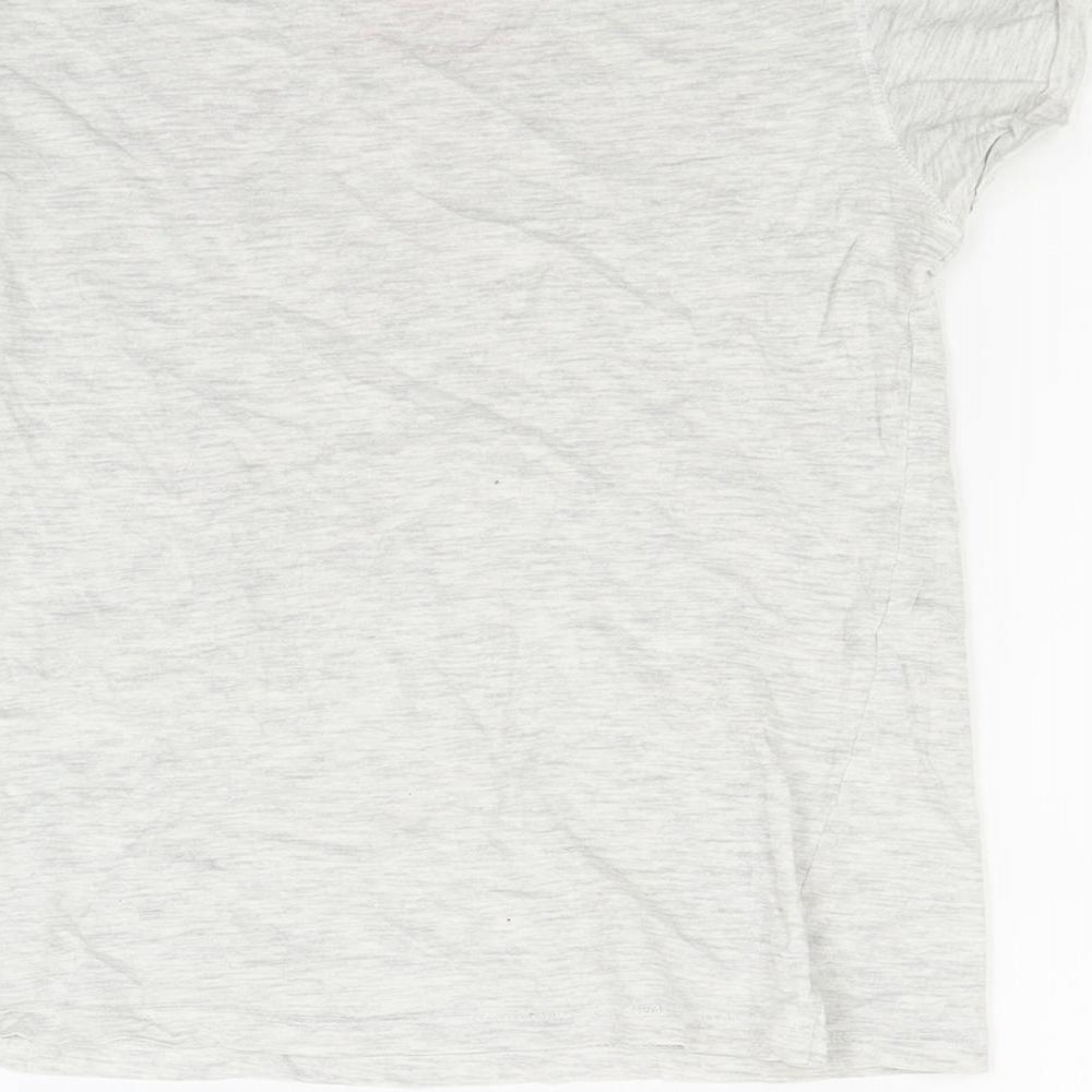 Young Dimension Girls Grey   Basic T-Shirt Size 9-10 Years  - Best Friends