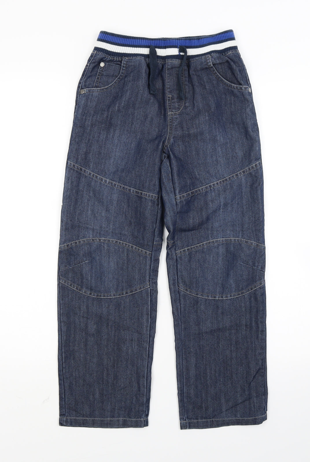 Dunes Boys Blue  Denim Straight Jeans Size 8 Years