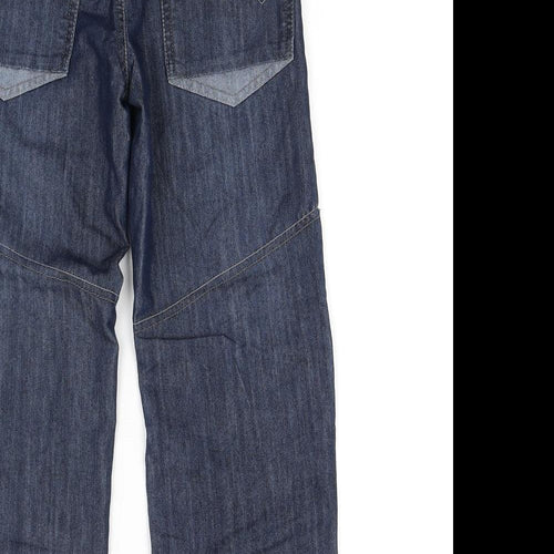 Dunes Boys Blue  Denim Straight Jeans Size 8 Years