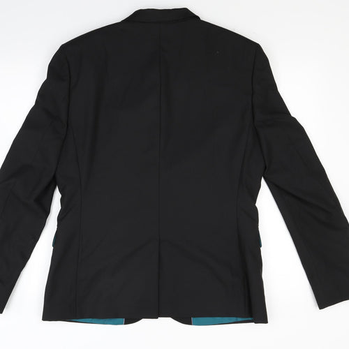 Marks and Spencer Mens Black   Jacket Blazer Size 40