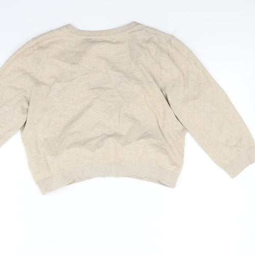 New Look Womens Beige   Cardigan Jumper Size 14