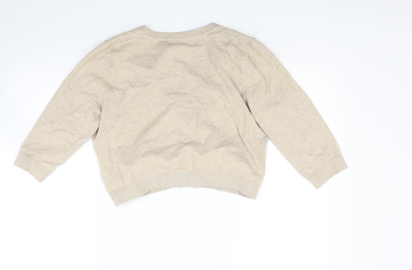 New Look Womens Beige   Cardigan Jumper Size 14