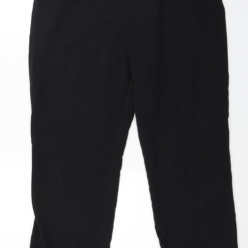 Marks and Spencer Womens Black   Trousers  Size 18 L24 in