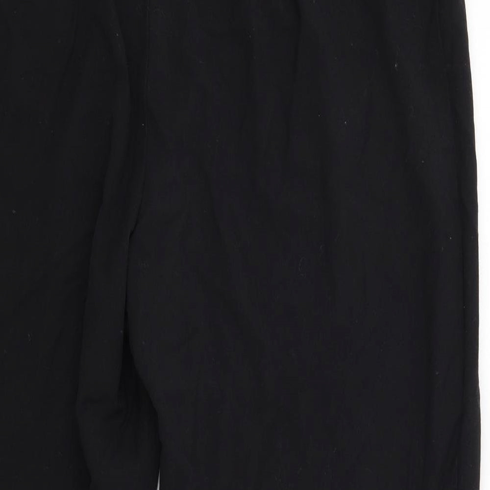 Marks and Spencer Womens Black   Trousers  Size 18 L24 in