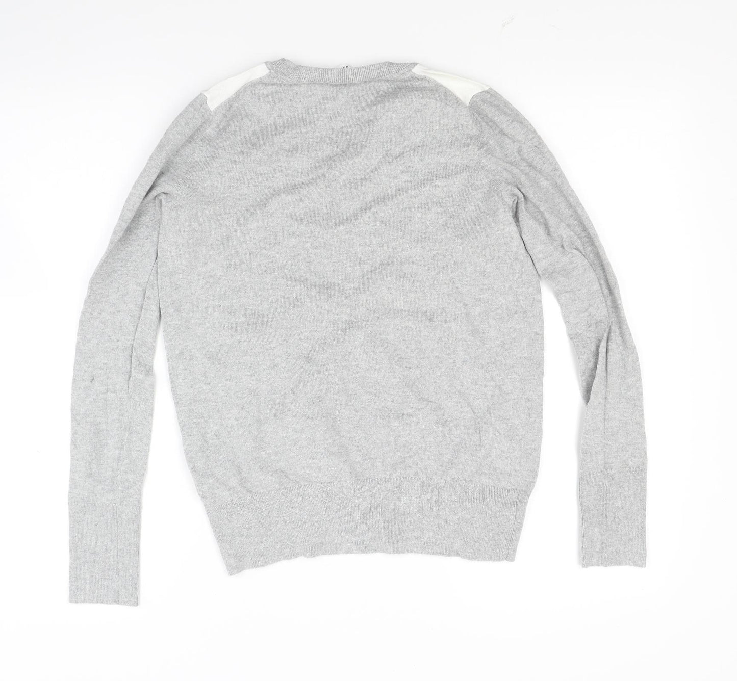 Gap Womens Grey Striped Knit Pullover Jumper Size XS