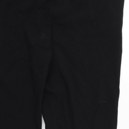 F&F Womens Black   Trousers  Size 12 L26 in