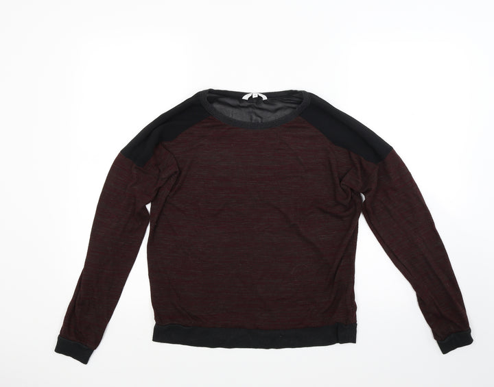 New Look Womens Brown Knit Pullover Jumper Size 14