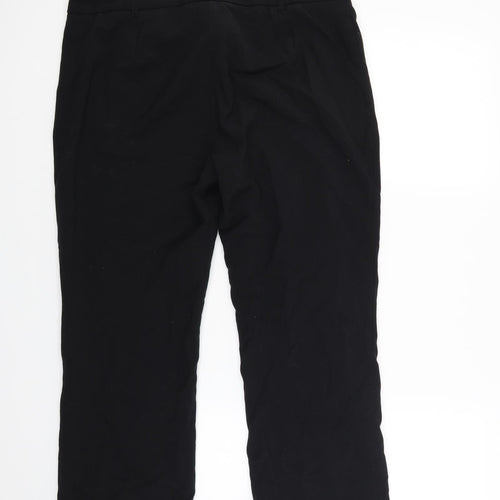 Marks and Spencer Womens Black   Trousers  Size 14 L23 in