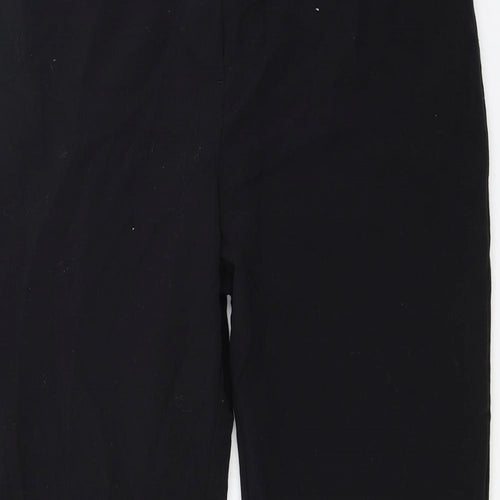 Marks and Spencer Womens Black   Trousers  Size 14 L23 in