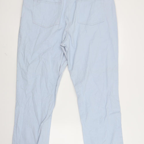 Damart Womens Blue  Denim Straight Jeans Size 20 L28 in