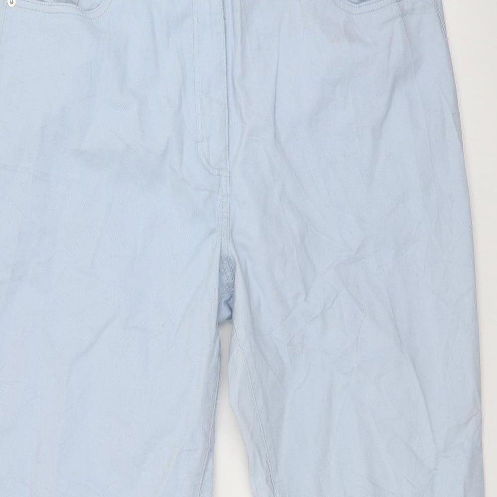 Damart Womens Blue  Denim Straight Jeans Size 20 L28 in