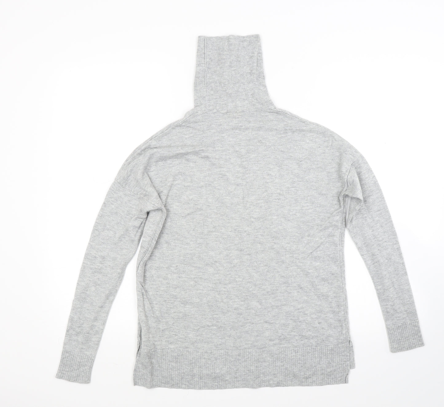 H&M Womens Grey  Knit Pullover Jumper Size XS